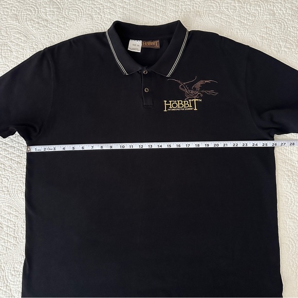 The Hobbit An Unexpected Journey 2012 Movie Film Polo Shirt Lord of the Rings - Picture 4 of 8
